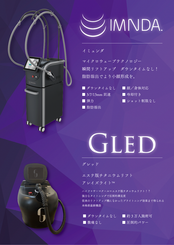 【GLED＿IMNDAスペシャルセット＋先着で90万円相当プレゼント！】